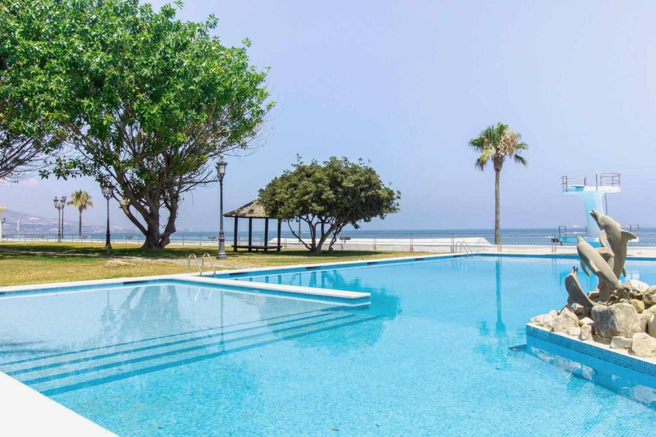 Castle Beach House Luxury Beachfront Villa Málaga Exterior foto